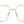 goldene Schmetterlingsförmige titan Brillenfassung von Munic Eyewear aus München.