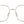 roségoldene Schmetterlingsförmige titan Brillenfassung von Munic Eyewear aus München.