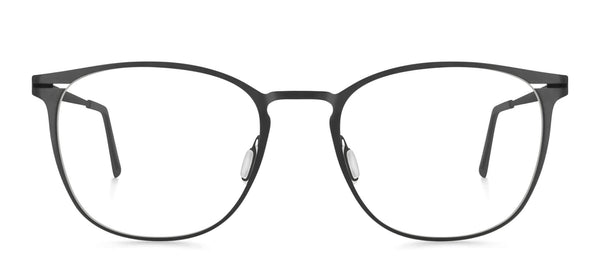 svchwarz matte Titan-Brillenfassung von Munic Eyewear aus München.